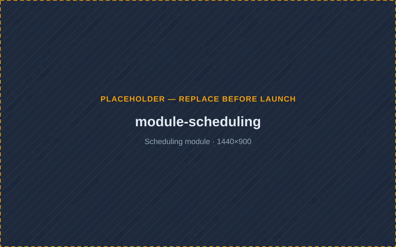 Worknizer scheduling calendar with a new job being dropped onto a team member's day